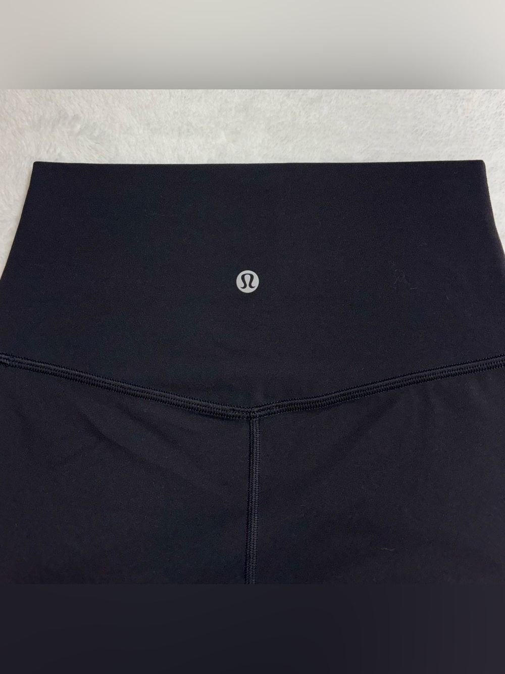 Lululemon Women's Black High Rise Biker Shorts Pull On Stretch